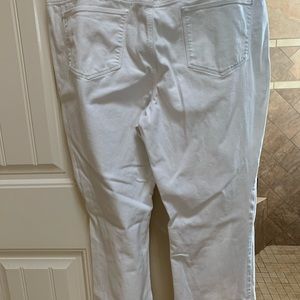 Chico’s white jeans